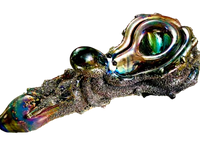 6" "THE KRAKEN" Metallic Octopus Hand Pipe * ELITE SERIES