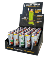 Toker Poker Display Box | 25 Toker Pokers | Holiday Edition