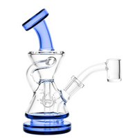 Pulsar 5.5" Recycler Mini Rig | Assorted Colors | Comes with a Banger