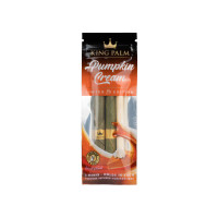 King Palm Cones - Mini Size - Pumpkin Cream - 20ct | 2 wraps per pack