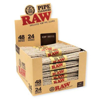 RAW Bristle Pipe Cleaners | 24 Cleaners per Bundle | 48 Bundles per Box