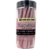 Blazy Susan - Pink Paper Cones | King Size | 50ct Cones
