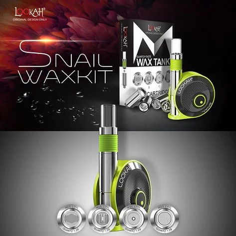 Lookah Snail 2.0 Wax Kit Assorted Colors