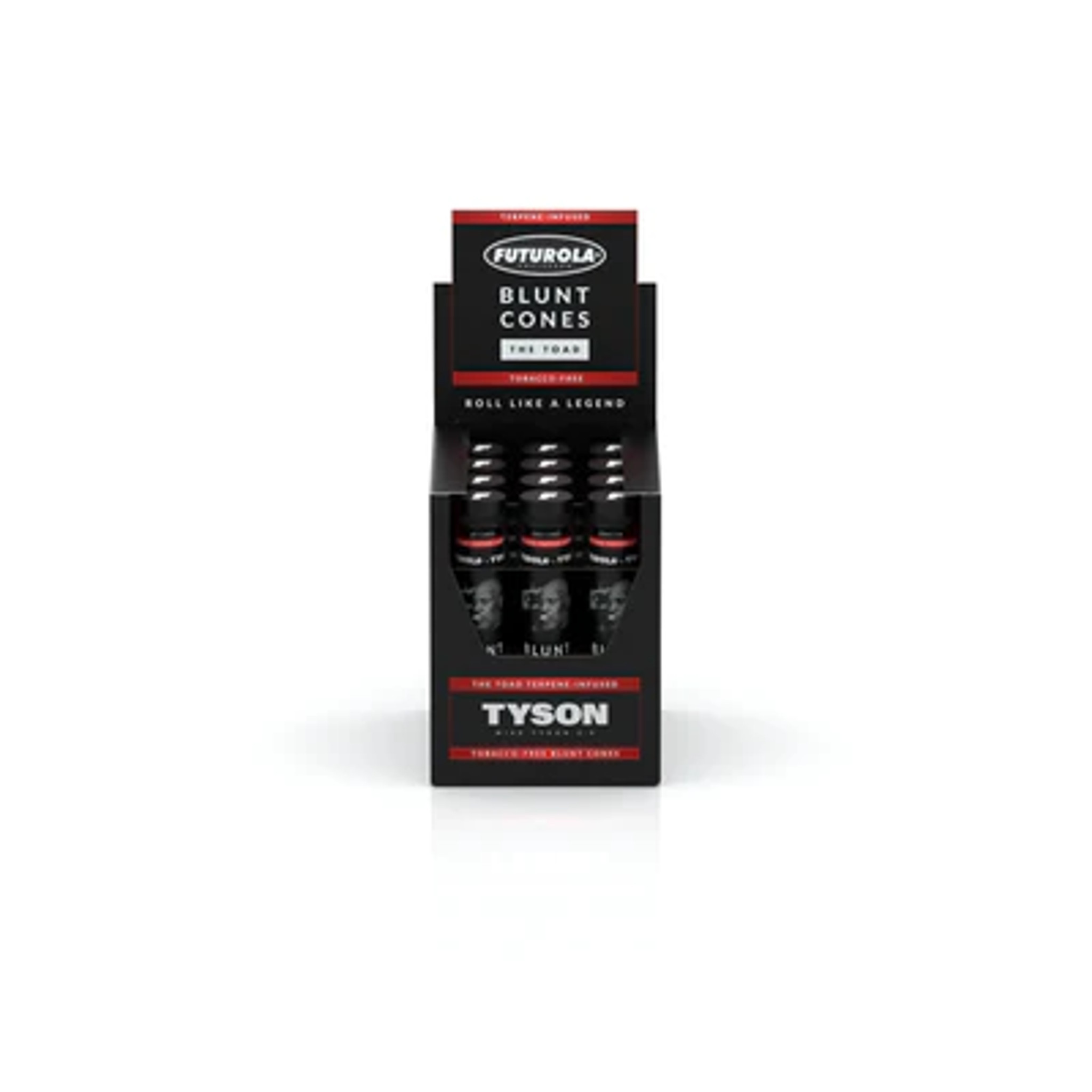 Tyson 2.0 x FUTUROLA TerpeneInfused Blunt Cones King Size 12