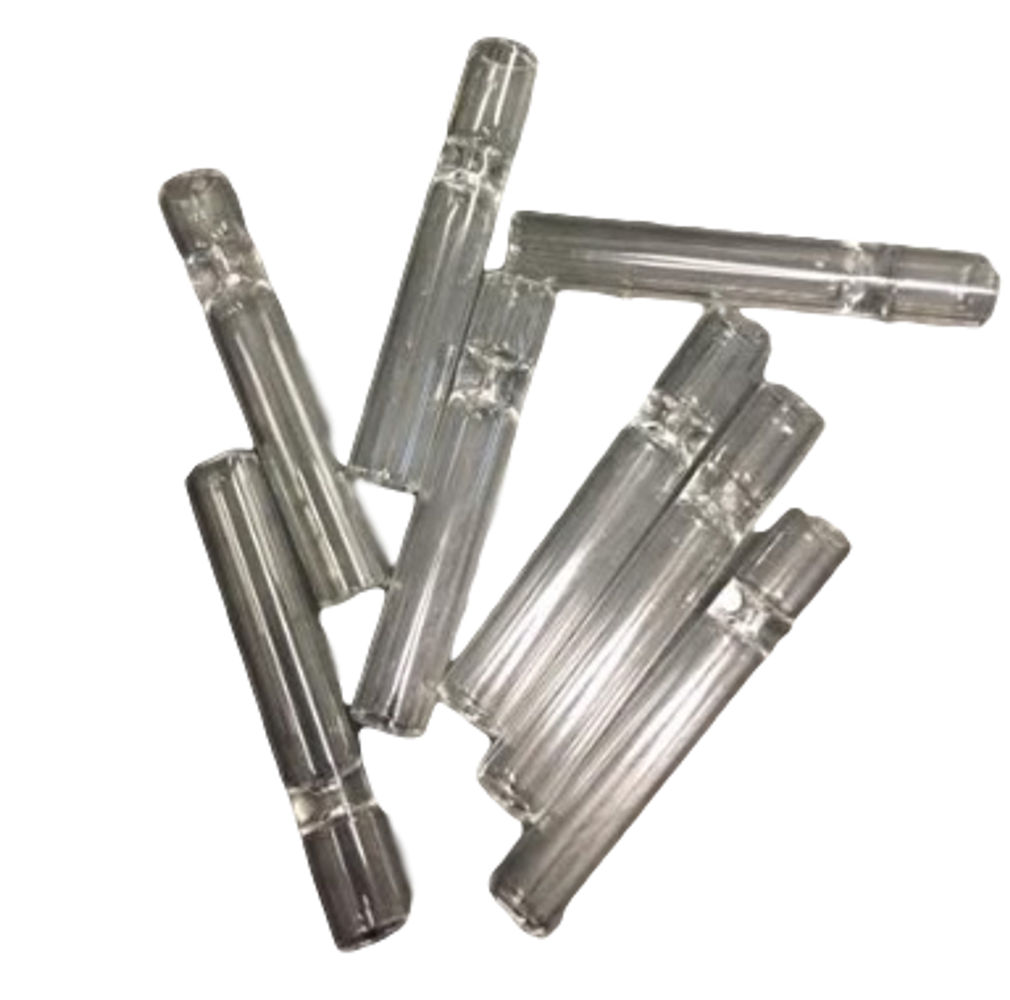 3 Assorted Bulk Glass One Hitter Luvbuds Smoke Shop Online Wholesale