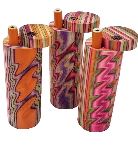 LuvBuds - 4" Round Dugout, 1 Hitter Included, Assorted Colors May Vary