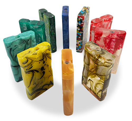 LuvBuds - 4" Acrylic Dugouts, Assorted Colors and Styles May Vary LuvBuds - 4" Acrylic Dugouts, Assorted Colors and Styles May Vary