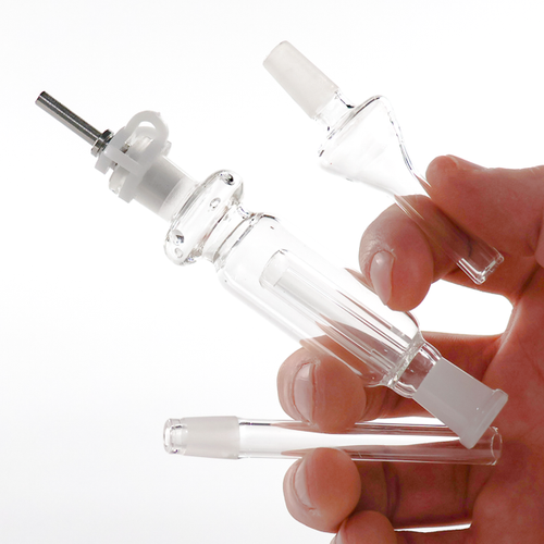 LuvBuds - Dab Straw Kit, Nectar Collector Kit, 10mm Stainless Steel Straw