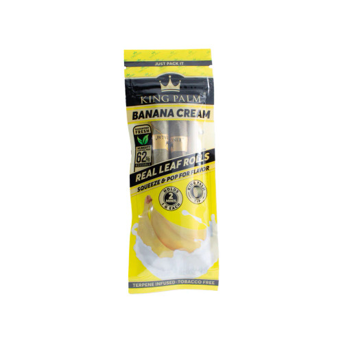 King Palm - MINI, Banana Cream, 20ct, 2pk