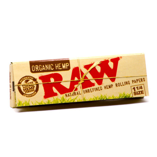 RAW - Organic Hemp Papers | 1 1/4 | 24ct