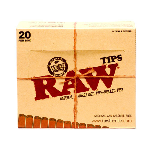 RAW - 20pk Pre-Rolled Tips, 21pc, Retail Display RAW - 20pk Pre-Rolled Tips, 21pc, Retail Display