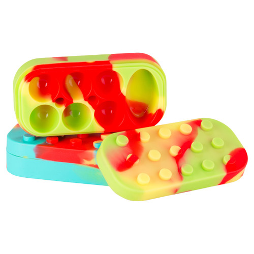 Lego Style Silicone Wax Container