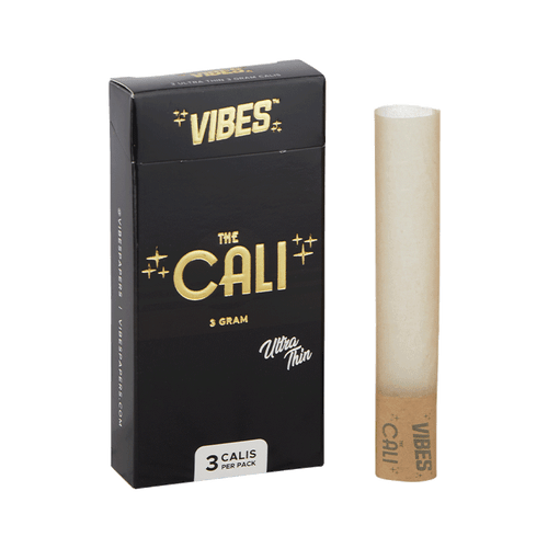 Vibes - The Cali - 3 Gram - Ultra Thin 3 Calis Per Single (Each) 8 Singles Per Display