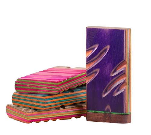 LuvBuds - 4" Basic Wood Dugout, 3" 1 Hitter included