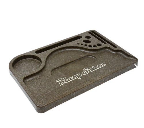 Blazy Susan - Hemp Plastic Rolling Tray | Bio-Degradable | Assorted Colors