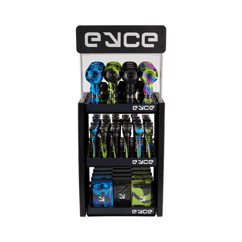 Eyce - Counter Top Display Bundle, Loaded with Solo, Shorty, and Spoon