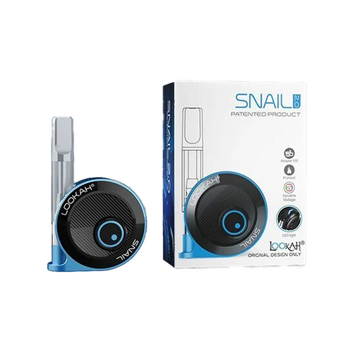 Lookah - Snail 2.0 350mAh Variable Voltage Battery, Blue Lookah - Snail 2.0 350mAh Variable Voltage Battery, Blue