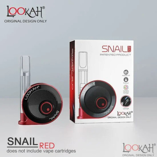 Lookah Snail 2.0 Variable Voltage Battery | Red