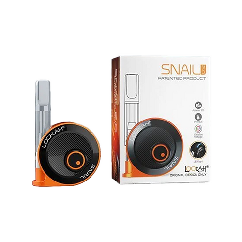 Lookah - Snail 2.0 350mAh Variable Voltage Battery, Orange Lookah - Snail 2.0 350mAh Variable Voltage Battery, Orange