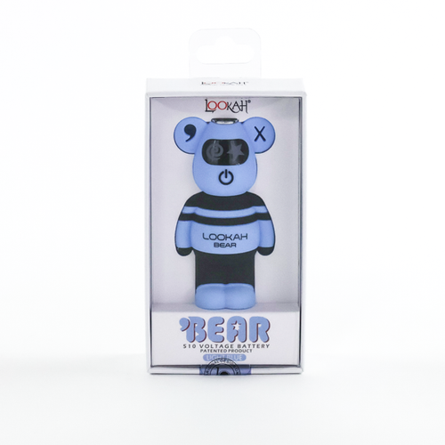 Lookah Bear 500mAh Variable Voltage 510 Battery | Light Blue Lookah Bear 500mAh Variable Voltage 510 Battery | Light Blue