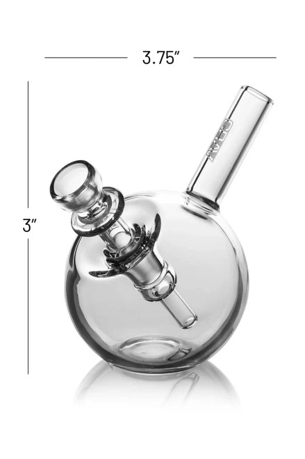 GRAV - 3" Spherical Pocket Bubbler, Smoke