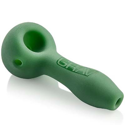 GRAV - 4" Sandblasted Spoon, Green GRAV - 4" Sandblasted Spoon, Green