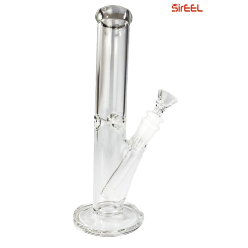 SirEEL - 10" Straight Tube Scientific Bong with Flower Bowl SirEEL - 10" Straight Tube Scientific Bong with Flower Bowl