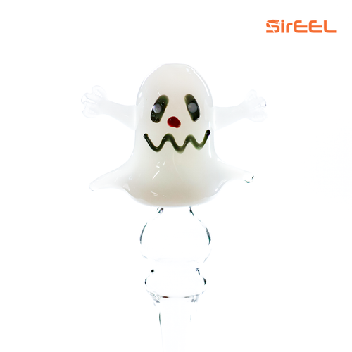 SirEEL - 6" Ghostly Dream Straw, Phantom White SirEEL - 6" Ghostly Dream Straw, Phantom White
