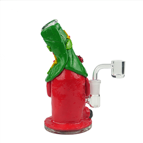 LuvBuds - 7.5" Christmas Gnome Sayin' Bong with Banger