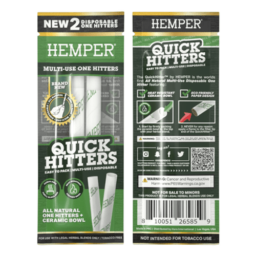 Hemper Quick Hitter Disposable | Non-Flavored