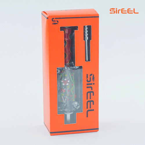 SirEEL Freezable Glycerin Nectar Collector | Assorted 3D Aquatic Themes | Screw Tip | Retail Packaging