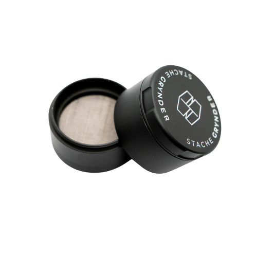 Stache - 63mm 5 Piece Aluminum Grynder, Black Stache - 63mm 5 Piece Aluminum Grynder, Black