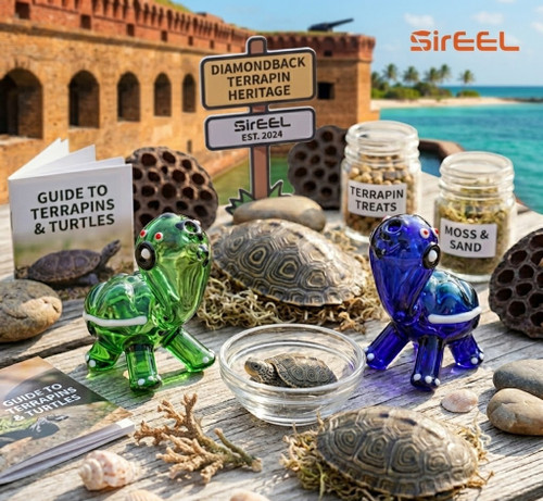 SirEEL - 3" Terrapin Tokes Spoon Pipe, Assorted Colors May Vary