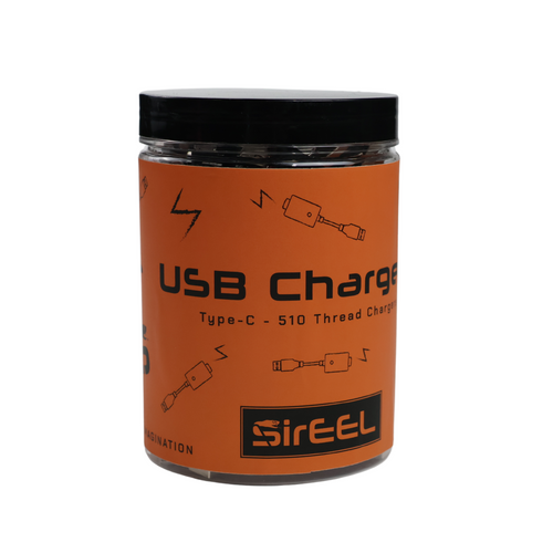 SirEEL - 50pk USB Type-C Rapid Chargers, Retail Display