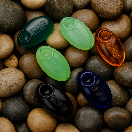 GRAV - 10pk 3" Pebble Spoon, Assorted Colors May Vary (AI Generated)