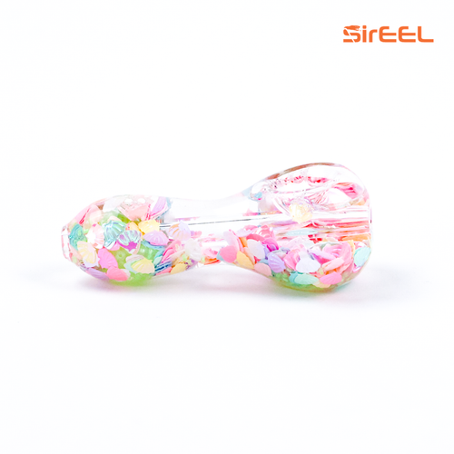SirEEL - 4" Glow-Tide Seashell Freezable Spoon, Assorted Colors May Vary