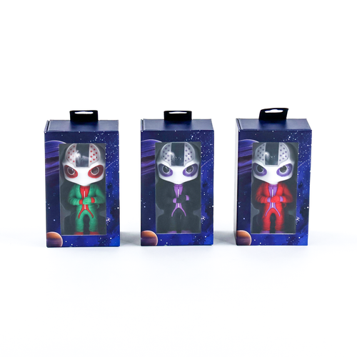 Alien Astro -12pk 800mAh Variable Voltage 510 Battery, Retail POP Display, Assorted Colors May Vary