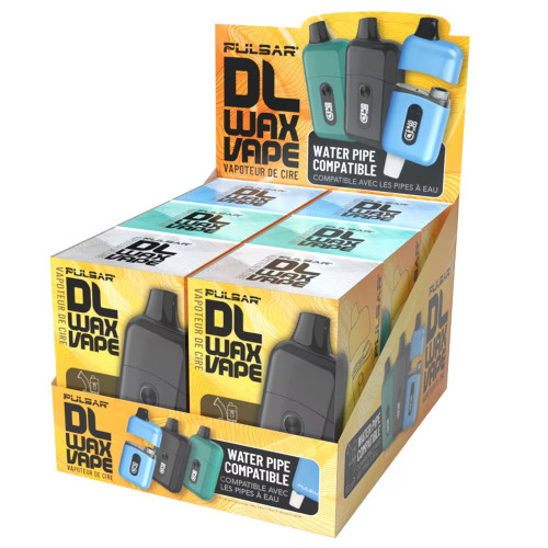 Pulsar - 6pk 510 DL Wax 650mAh Variable Voltage Battery, Assorted Colors May Vary, Retail Display