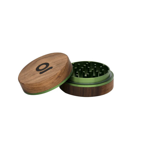ONGROK 2pc. Walnut Wood Grinder | 3 Inch | Green ONGROK 2pc. Walnut Wood Grinder | 3 Inch | Green