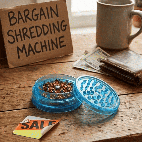 LuvBuds - 24pk 60mm 2-Piece Magnetic Acrylic Grinder, Retail Display, Assorted Colors May Vary (Generated with AI which can make mistakes)