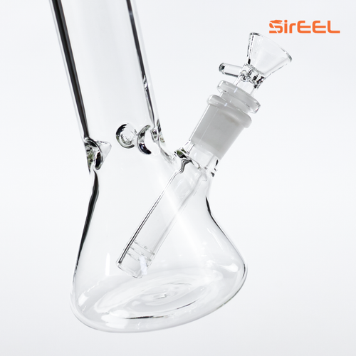 SirEEL - 8" Color Lip Beaker Bong and Flower Bowl, Assorted Colors May Vary SirEEL - 8" Color Lip Beaker Bong and Flower Bowl, Assorted Colors May Vary