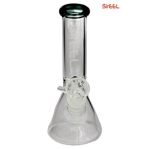SirEEL - 8" Color Lip Beaker Bong and Flower Bowl, Assorted Colors May Vary