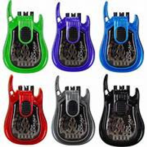 Lookah - 5pk Guitar 350mAh Variable Voltage 510 Thread Battery, Assorted Colors May Vary