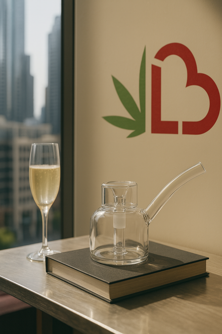NWTN Home - Vesper Bubbler, Clear (Generated with AI which can make mistakes)
