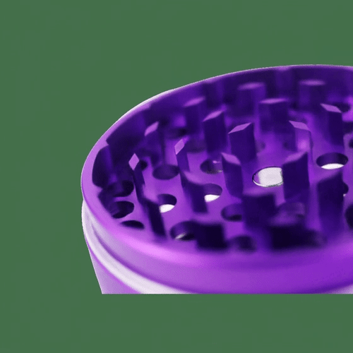 ZAZA - 2.5"(63mm) 4-Piece Window Grinder, Lilac (Generated with AI which can make mistakes)