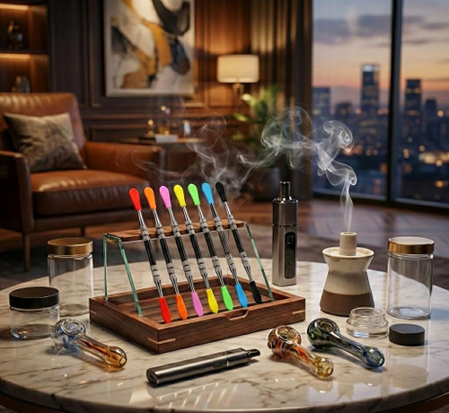 SirEEL - 30pk Metal Dabber with Silicone Tips, Large, 120mm, Assorted Colors May Vary, Retail Display