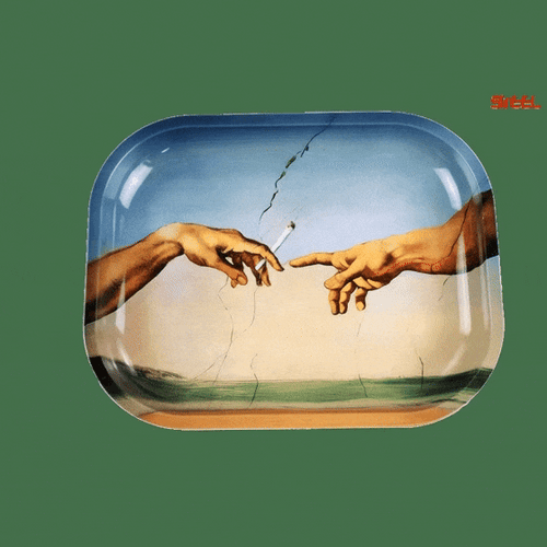 SirEEL - 5.5" x 7" Creation of Joint Rolling Tray (Generated with AI which can make mistakes)