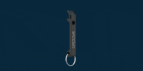 GROOVE - 50pk HI-POP Bottle Opener Pipe, Assorted Colors May Vary