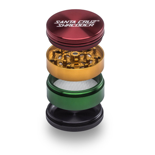 Santa Cruz Shredder - 70mm 4-Piece Grinder, Assorted Colors May Vary