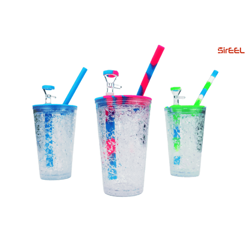 SirEEL - Sipper Bong with Bowl, Assorted Colors May Vary